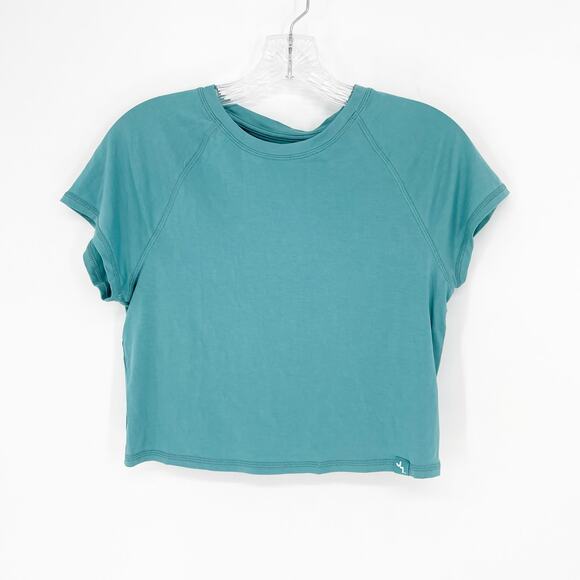 JoyLab Short Sleeve Cropped Fit Size Medium - Picture 1 of 7